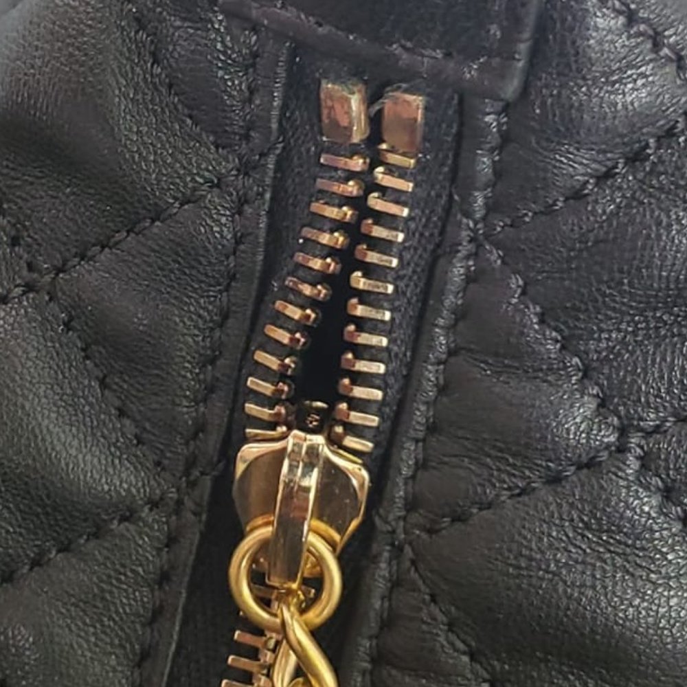 NWT New Authentic Chanel Black Quilted Lambskin - Picture 9 of 14